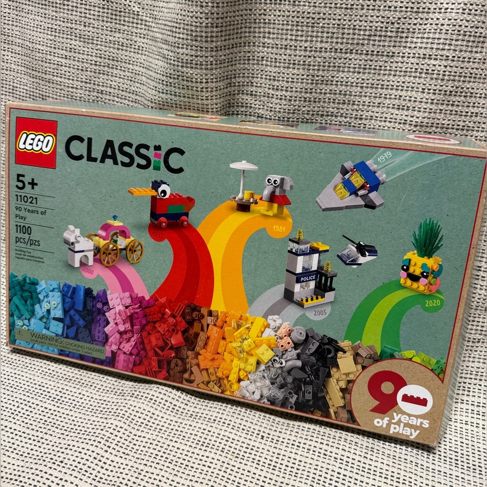 LEGO Classic 90 Years of Play 11021 Building Toy Set